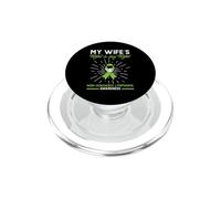 La lotta di mia moglie è la consapevolezza del linfoma non Hodgkin PopSockets PopGrip per MagSafe