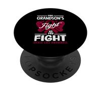 La lotta di mio nipote è la mia consapevolezza falciforme di lotta PopSockets PopGrip Adesivo