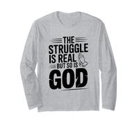 La Lotta è Reale, ma Anche Dio è ispiratore Maglia a Manica