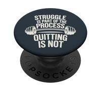 La lotta fa parte del processo Smettere non lo è PopSockets PopGrip Adesivo