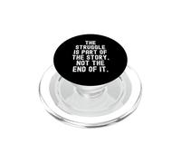 la lotta fa parte della storia motivazionale PopSockets PopGrip per MagSafe