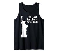 La Lotta per la libertà Non finisce mai USA USA libertà Canotta