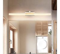 la Luce Bianca Del Bagno Ha Portato la Lampada Dello Specchio Dello Stile Americano a 180 ° Rotabile, la Lampada Del Gabinetto Dello Specchio Impermeabile Della Luce Del Muro Del Ferro Anti Nebbia/60C