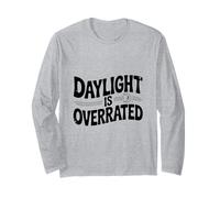 La Luce del Giorno è sopravvalutata Halloween Moonlight Vibes Maglia a Manica