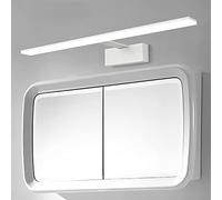 la Luce Dello Specchio Nordico Condotta Impermeabile Della Lampada Del Gabinetto Dello Specchio Del Bagno Anti Nebbia Trucco Luce Della Parete Dell'Alluminio per la Famiglia, L'Hotel/White 72Cm