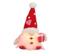 La luce LED fatta a mano delle bambole di San Valentino presenta bella senza volto per la tua persona speciale per la mensola dell'albero LED