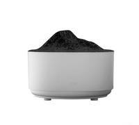 La luce notturna colorata e le prestazioni silenziose rendono questo umidificatore perfetto per il relax funziona per 8 ore (bianco + nero)