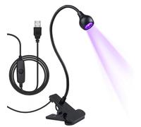 La luce per le unghie del gel piccola cura l'essiccatore di USB della lampada della luce 5W LED con il collo d'oca per la cura rapida