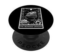 La Lucertola Drago Barbuto Tarocchi Witchy Moon PopSockets PopGrip Adesivo