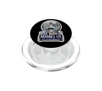 La luna ci manca #LetsGoBack Piangendo Luna triste PopSockets PopGrip per MagSafe