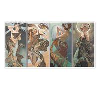 La luna e le stelle I Poster di Alfons Mucha 80 x 40 cm Quadri Decorazione per pareti