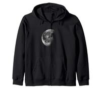 La Luna/Mezzaluna Felpa con Cappuccio