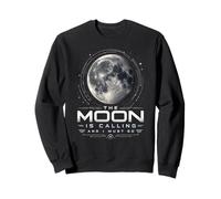 La Luna Sta chiamando e Devo Andare Amante dell'astronomia lunare Felpa