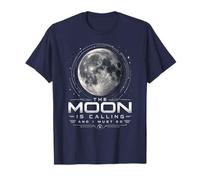 La Luna Sta chiamando e Devo Andare Amante dell'astronomia lunare Maglietta