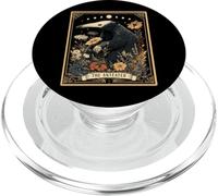 La luna strega dei tarocchi degli animali del formicaio PopSockets PopGrip per MagSafe