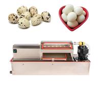La macchina automatica commerciale del pelapatate dell'uovo di quaglia, alta efficienza 70kg/h per uso domestico e aziendale, risolve le sfide di sgusciamento manuale
