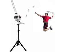 La macchina automatica del lanciatore di badminton per l'addestramento migliora le abilità della fucilazione con progettazione portatile