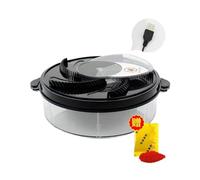 La macchina for uccidere le mosche è uno strumento domestico completamente automatico for catturare le mosche e ucciderle.(Plug in+10 packs of bait)