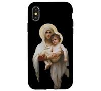 La Madonna delle Rose - William-Adolphe Bouguereau | Data Custodia per iPhone X/XS