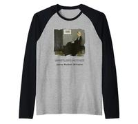 La Madre di Whistler di James McNeill Whistler Maglia con Maniche Raglan