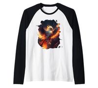La maestosa ascesa dell'epica Fenice Maglia con Maniche Raglan
