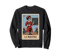 La Maestra Dia De Los Muertos - Scheletro per Insegnante Felpa