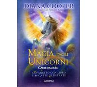 LA MAGIA DEGLI UNICORNI - COFANETTO CON LIBRO E 44 CARTE ILLUSTRATE