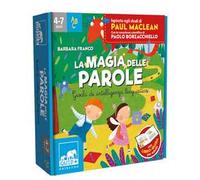 La magia delle parole. Giochi di intelligenza linguistica. Ediz. a colori. Con dado. Con 4 pedine. Con 6 tessere puzzle. Con 64 Carte