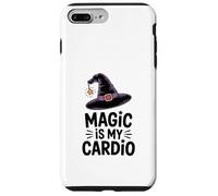 La magia è il mio divertimento cardio da strega di Halloween Custodia per iPhone 7 Plus/8 Plus