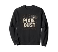 La magia ti aspetta con questo emblema Pixie Dust per ragazzi e ragazze Felpa