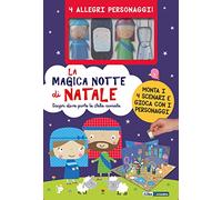 La magica notte di Natale. Ediz. a colori. Con 4 marionette. Con 4 scenari