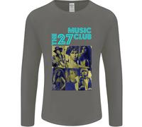 La Maglietta A Maniche Lunghe Del Club Musicale Uomo 27