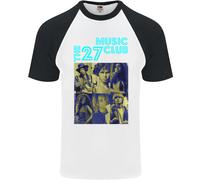 La Maglietta Baseball S/S Da Uomo 27 Music Club