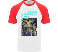 La Maglietta Baseball S/S Da Uomo 27 Music Club