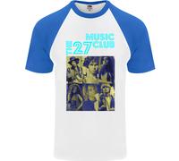 La Maglietta Baseball S/S Da Uomo 27 Music Club
