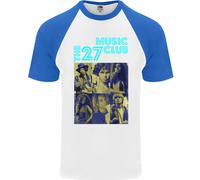 La Maglietta Baseball S/S Da Uomo 27 Music Club