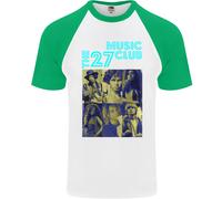 La Maglietta Baseball S/S Da Uomo 27 Music Club