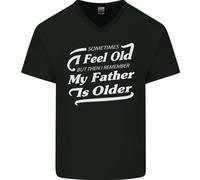 La Maglietta In Cotone A V Per Uomini Del 30°, 40° E 50° Compleanno Di Mio Padre