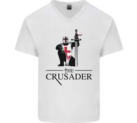 La Maglietta In Cotone A V Per Uomo Dei Cavalieri Templari Di San Giorgio