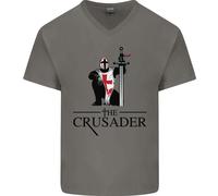 La Maglietta In Cotone A V Per Uomo Dei Cavalieri Templari Di San Giorgio