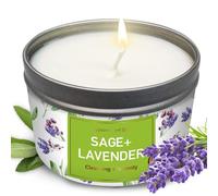 La Magnificent 101 Sage and Candle è una candela in latta di cera di soia naturale formulata per l'aromaterapia, purificando l'energia negativa, curando e migliorando l'energia domestica.