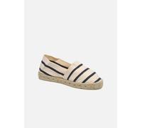 La maison de l'espadrille - Sabline Rayure E Beige - Scarpe di corda 30 Beige
