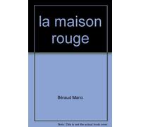 la maison rouge