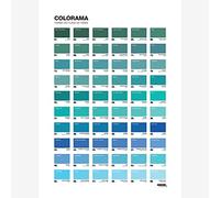 La Majorette à baffi - Poster Colorama delle spiagge - 50 cm x 70 cm - Consegnato in un tubo di protezione in cartone (53 cm x 6 cm) per gli amanti del mare