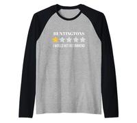 La malattia di Huntington Non raccomanderebbe Huntingtons Maglia con Maniche Raglan