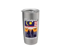 La Malesia chiama e devo andare in Malesia Bicchiere termico in acciaio inox doppia parete