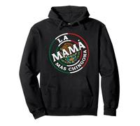 La Mama Mas Chingona Spanish Latinx Funny Mexicans Saying Felpa con Cappuccio