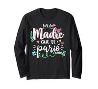 La Mama mas Chingona Spanish Mothers Day Hispanic Mom Women Maglia a Manica