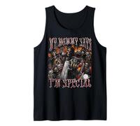 La mamma dice che sono speciale Funny Hard Skeleton Meme Bootleg Canotta