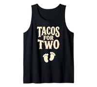 La Mamma in Attesa AMA i Tacos per Due Divertenti gravidanze Canotta